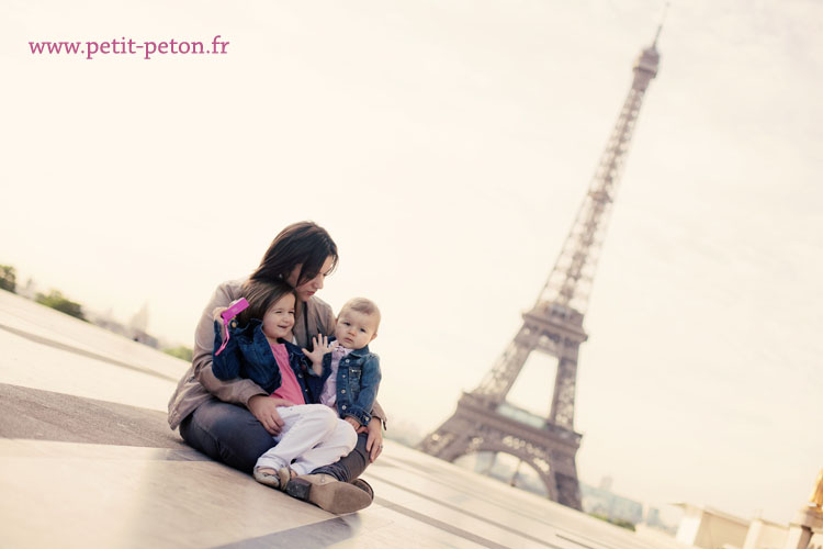 Séance photo à la Tour Eiffel