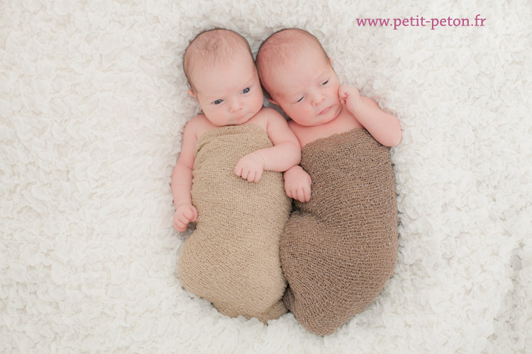  Séance photo bébé jumeaux