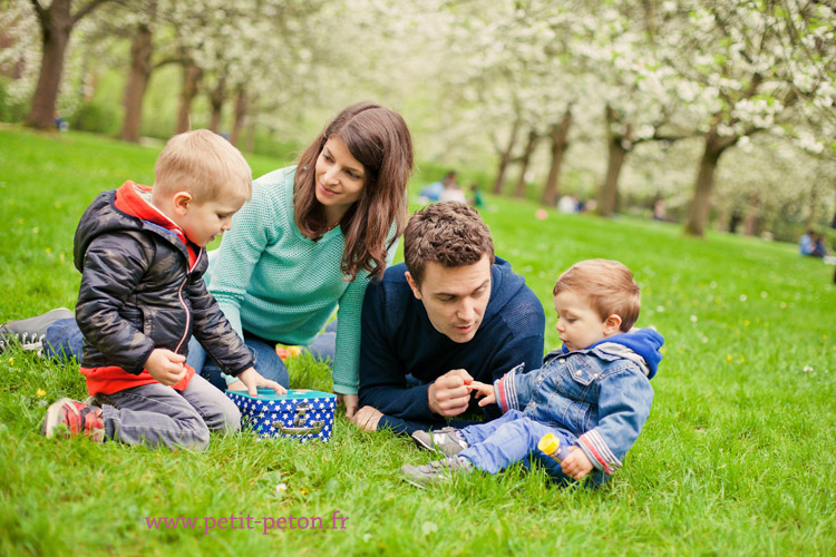 Photographe professionnel famille Paris - Parc de Sceaux