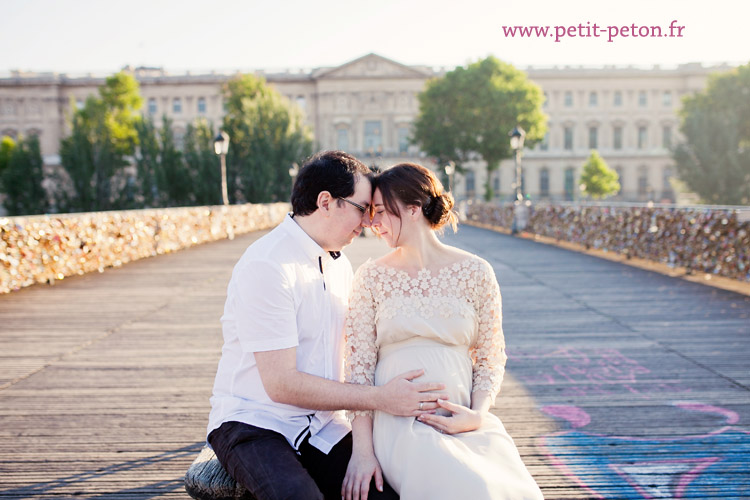 Photographe femme enceinte originale paris