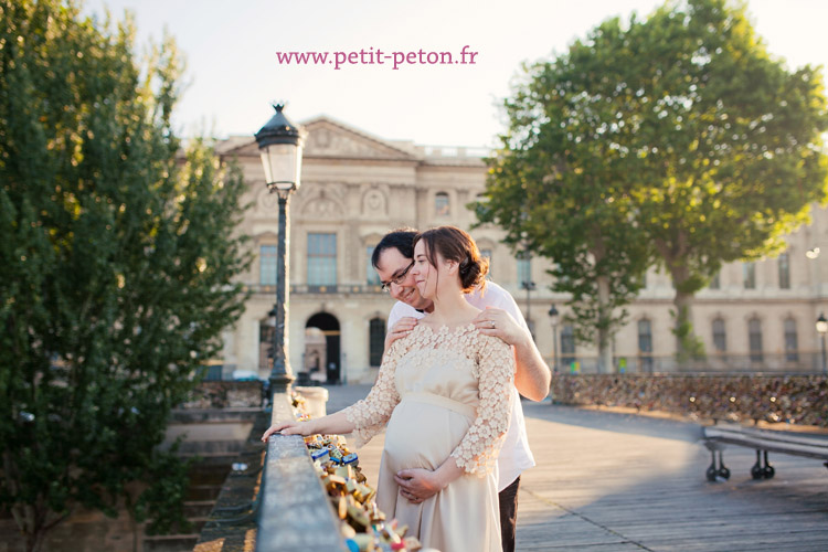 Photographe femme enceinte originale paris