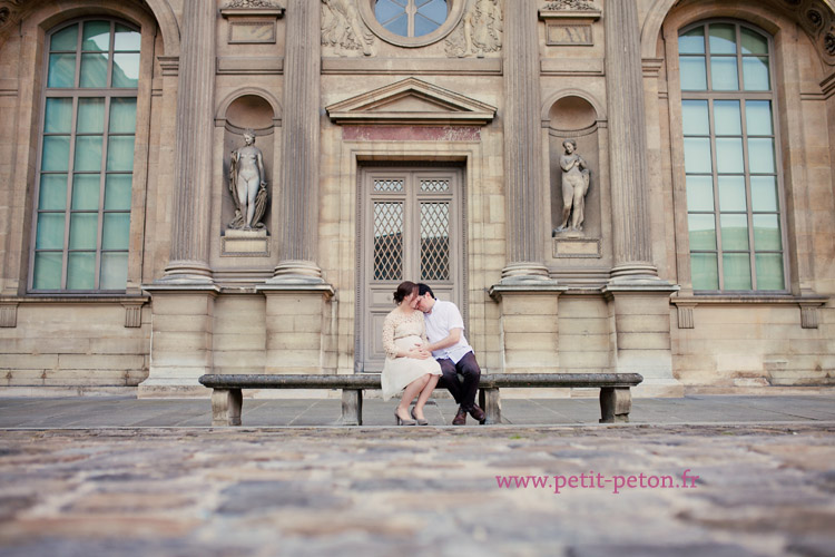 Photographe femme enceinte originale paris