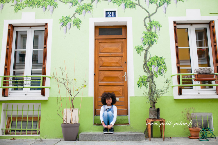 Portrait de jeune femme Paris 