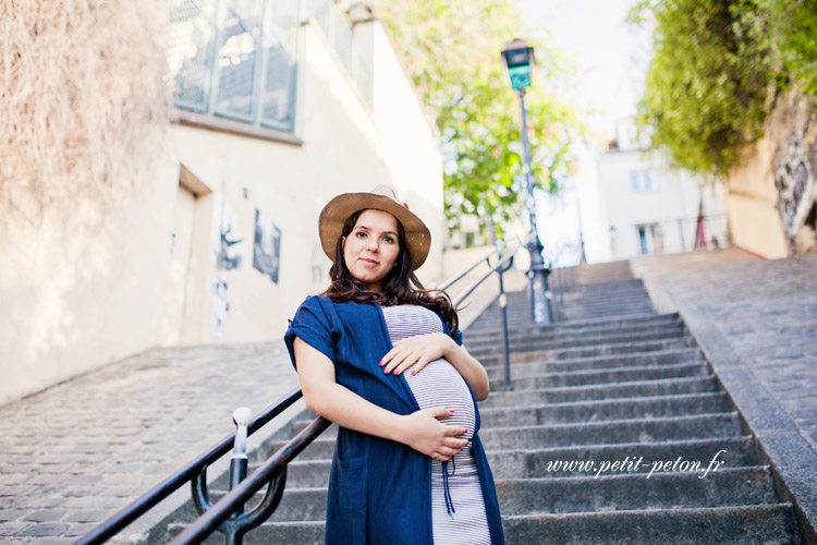 Photo shooting femme enceinte Paris