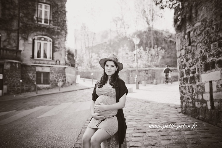 Photo shooting femme enceinte Paris