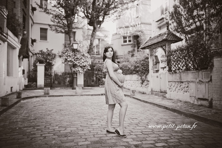 Photo shooting femme enceinte Paris