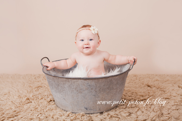 Photographe de bébé studio Paris