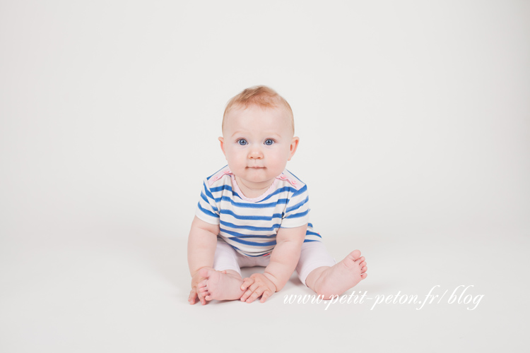 Photographe de bébé studio Paris