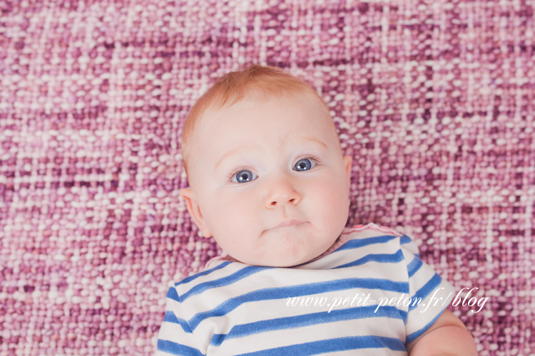 Photographe de bébé studio Paris