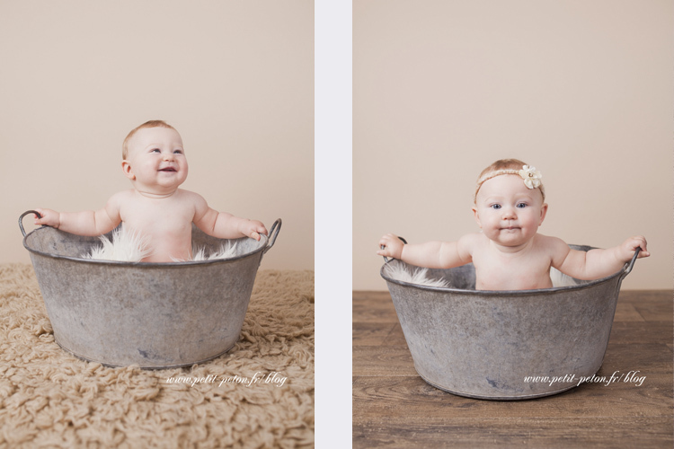 Photographe de bébé studio Paris