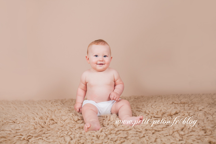 Photographe de bébé studio Paris