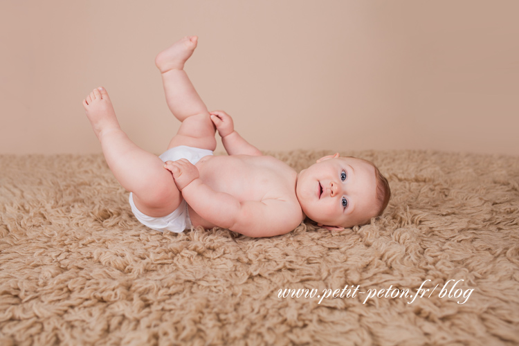 Photographe de bébé studio Paris