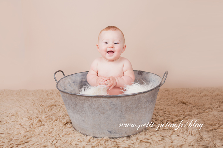 Photographe de bébé studio Paris