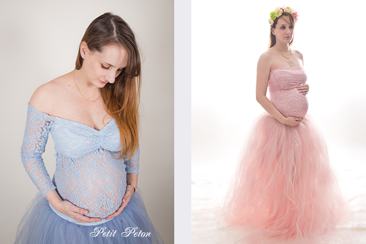 Photographe Paris studio femme enceinte