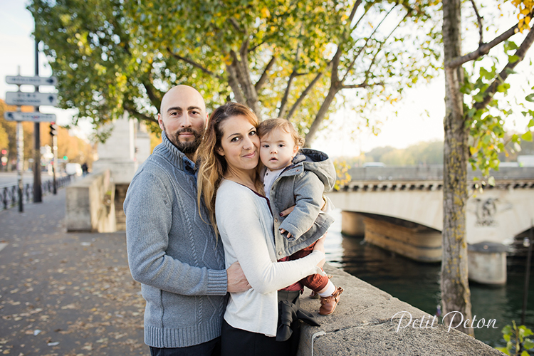 Séance photo automnale famille Paris