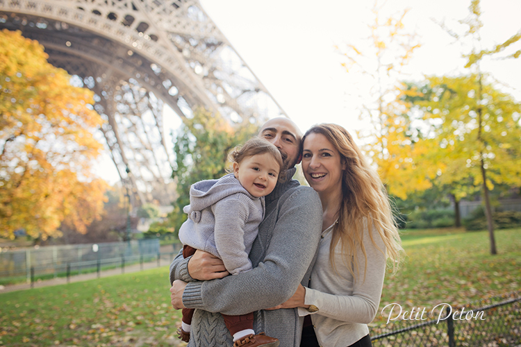 Séance photo automnale famille Paris