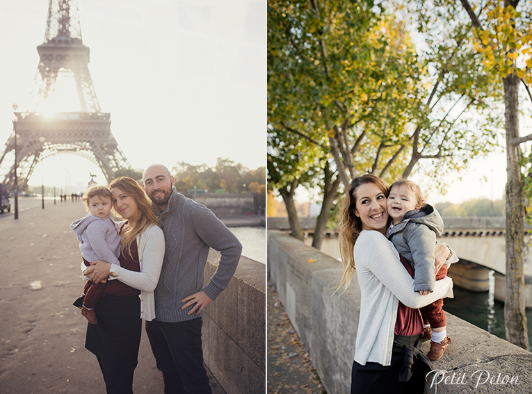 Séance photo automnale famille Paris