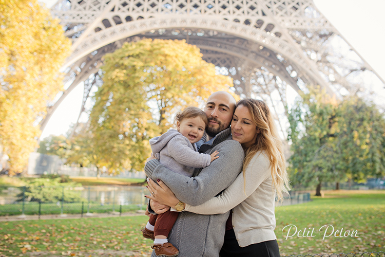 Séance photo automnale famille Paris