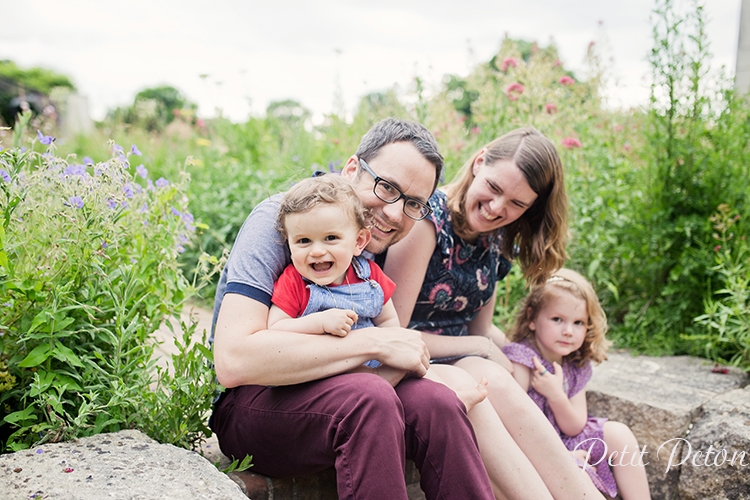 Portrait de famille Paris - Photographe famille et enfant