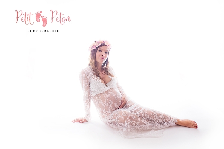 Photo femme enceinte studio paris