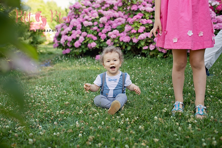 shooting photo famille extérieur