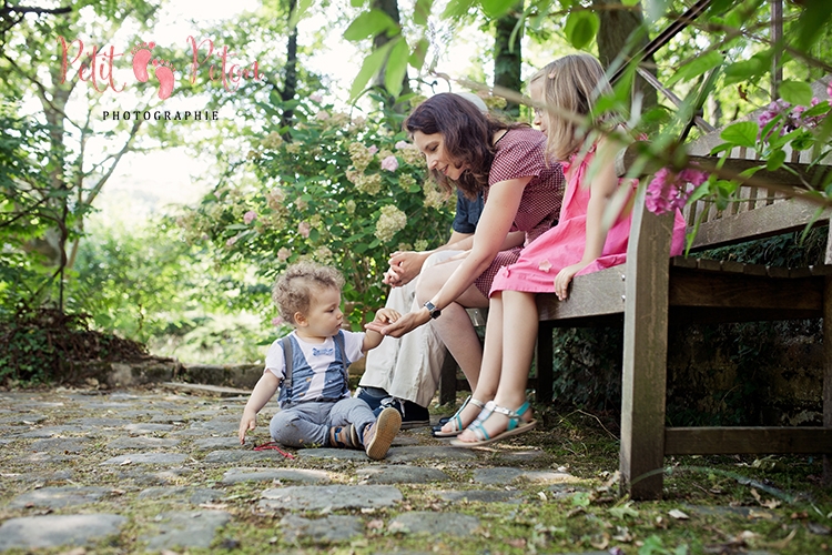 shooting photo famille extérieur