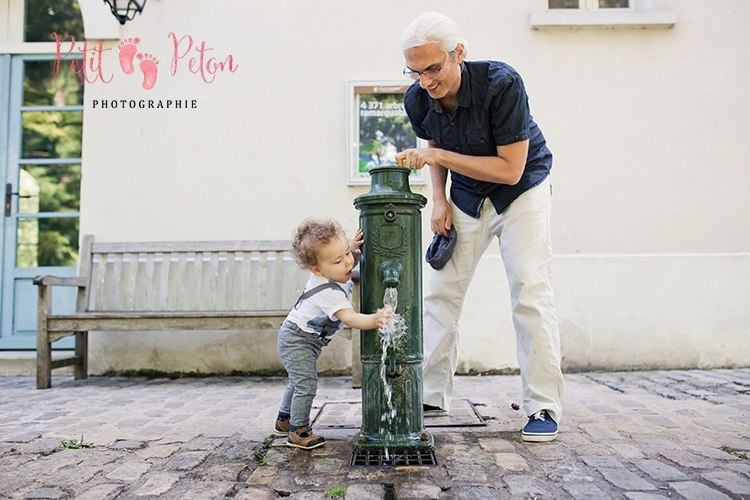 shooting photo famille extérieur