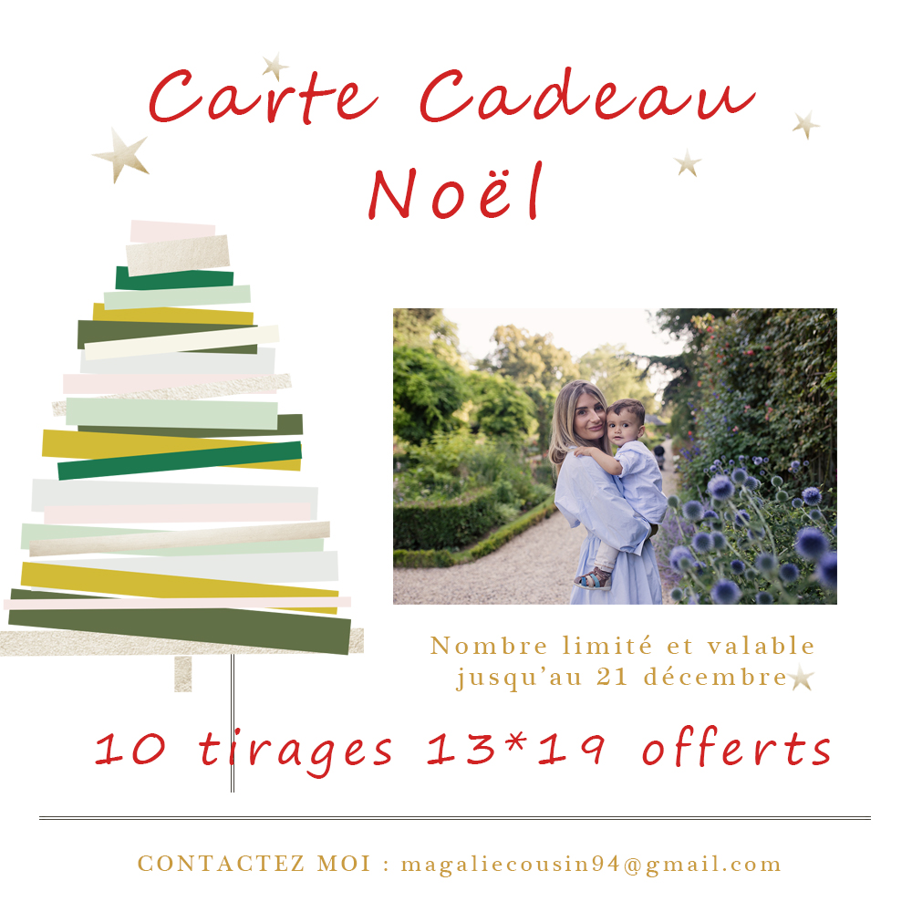 carte cadeau noel 