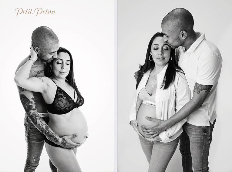 Photographe grossesse studio Val de Marne